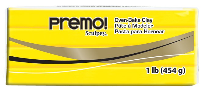 premo! Sculpey -- Cadmium Yellow Hue -- 1 lb