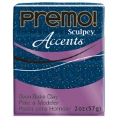 premo! Sculpey Accents -- Blue Granite -- 2 oz