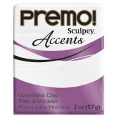 premo! Sculpey Accents -- Frost White Glitter -- 2 oz