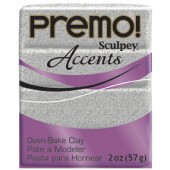 premo! Sculpey Accents -- Gray Granite -- 2 oz