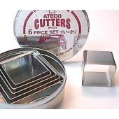 Ateco Square Cutter Set